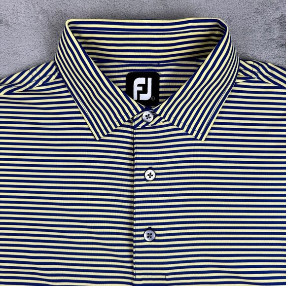 FootJoy Bundle Golf Performance Stretch Mens Athletic Short Sleeve Polo Shirts L - Picture 3 of 9